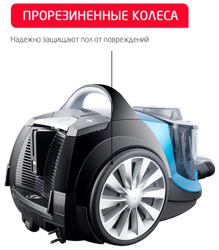 Пылесос напольный Arnica Tesla Plus (ET14330) голубой фото 5