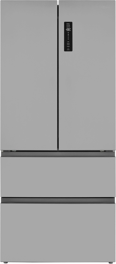 Многокамерный холодильник Zugel ZRFDI470X No frost, серый металлик фото 1