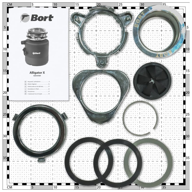 Измельчитель пищевых отходов Bort Alligator X 93414707 фото 10