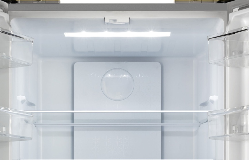 Многокамерный холодильник Zugel ZRFD361C No frost, бежевый фото 10