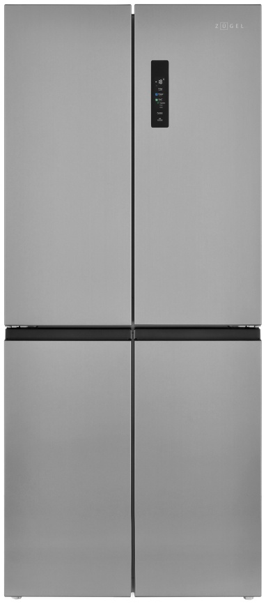 Многокамерный холодильник Zugel ZRCD430X No frost, серый металлик фото 1