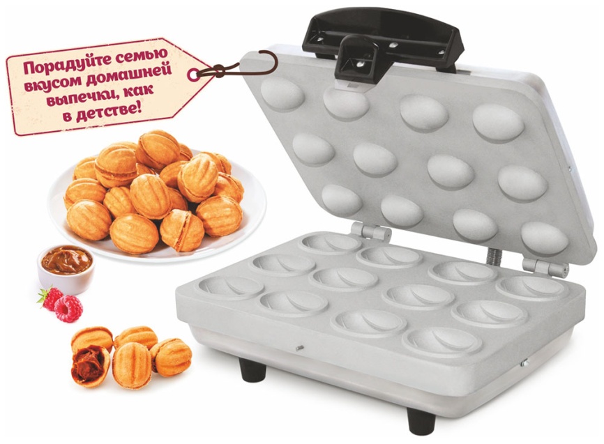 Вафельница-орешница Мастерица WM-1N ЭО-0,8/220, матовый корпус фото 2