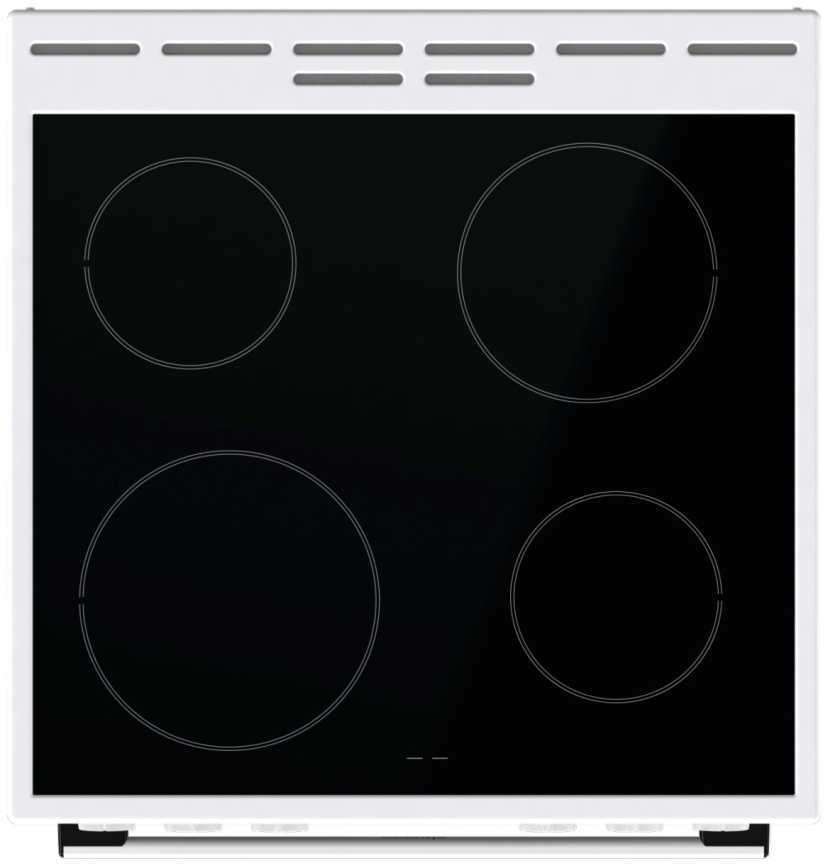 Электроплита Gorenje GEC6A11WG 60 см, 4 конфорки, белый фото 4