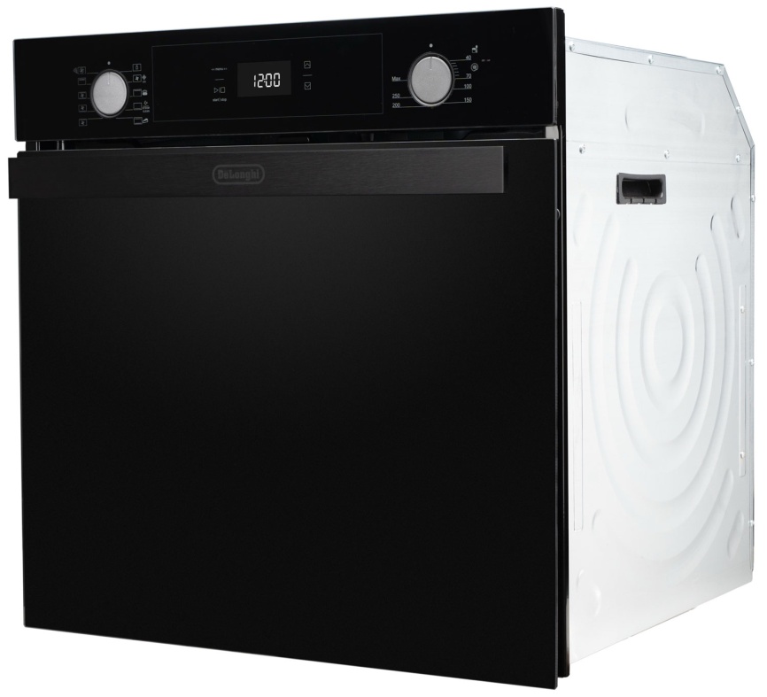 Электрический духовой шкаф De’Longhi DEO 735 NB FRANCA 59 см, 72 л, гриль и конвекция, черный фото 5