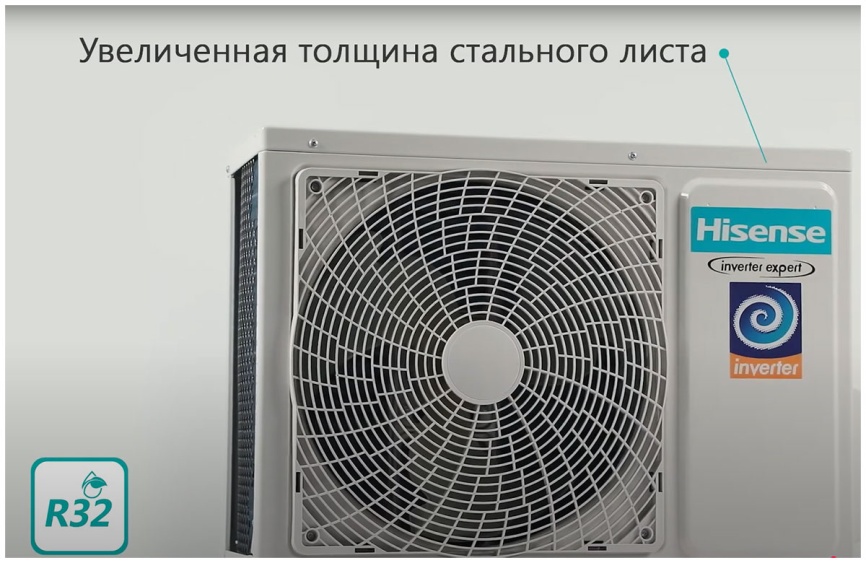 Кондиционер сплит-система инверторная Hisense AS-07UW4RYRKB00, Wi-Fi фото 18