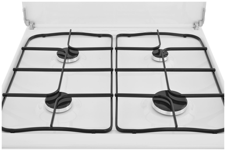 Газовая плита Gefest Брест 1200 C7 K8 60 см, 63 л, 4 конфорки, белый фото 8