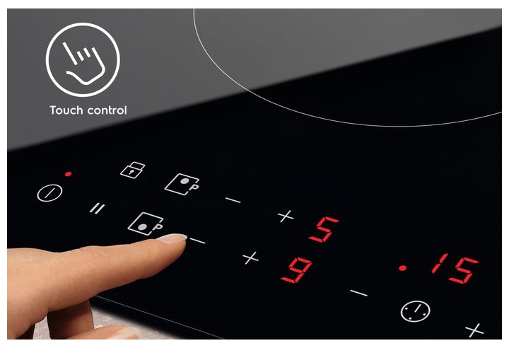 Электрическая варочная панель Electrolux LIT30230C 29 см, 2 конфорки стеклокерамика, черный фото 7