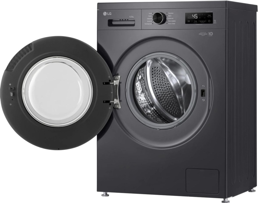 Стиральная машина LG Стиральная машина LG F2Y1WS6J автомат 6,5 кг, 60 см, темно-серый фото 3