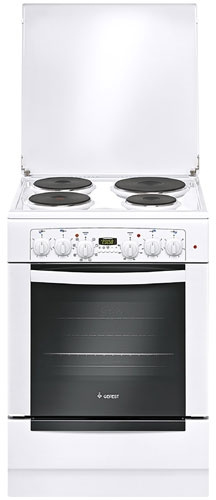 Электроплита Gefest Брест ЭПНД 6140-03 60 см, 52 л, 4 конфорки, белый фото 1