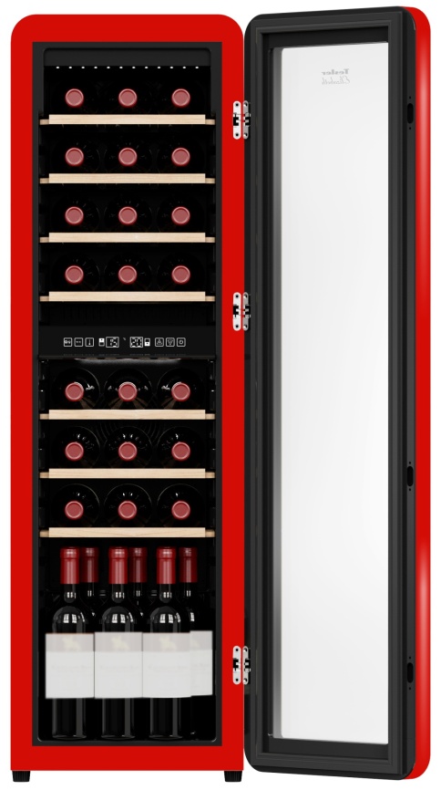 Винный шкаф Tesler CWC-308 RUBY RED фото 2