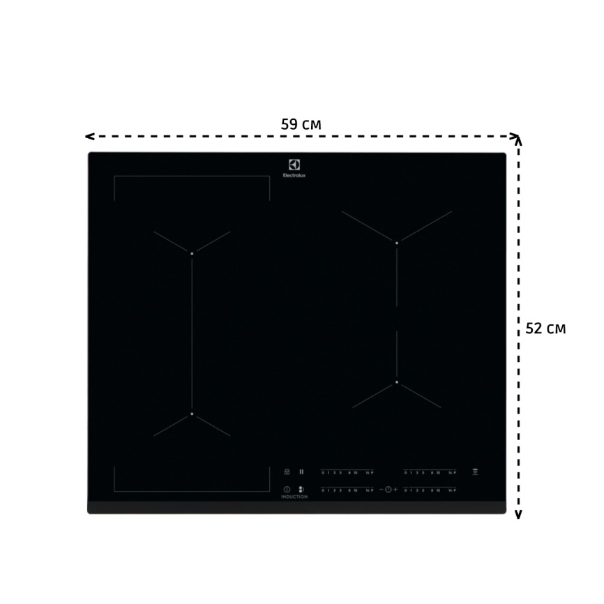 Встраиваемые индукционные панели ELECTROLUX ELECTROLUX CIV634 фото 6