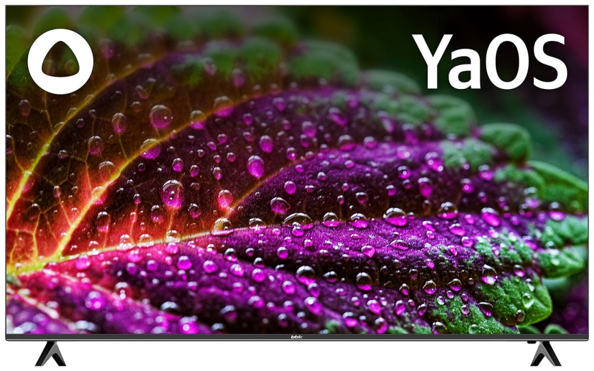 Телевизор BBK 65LED-8246/UTS2C, 65 дюйма, 4K Ultra HD, смарт ТВ, Android 11, черный фото 1