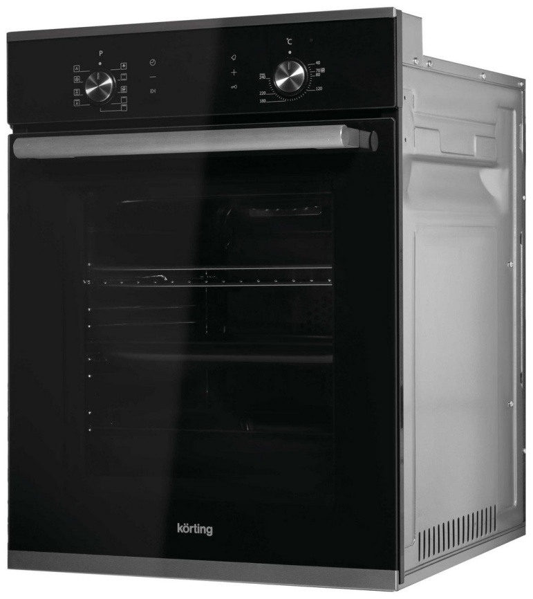 Электрический духовой шкаф Korting OKB 7951 CMN 45 см, 45 л, гриль и конвекция, черный фото 2