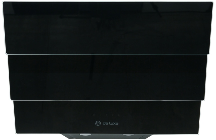 Вытяжка De luxe ACC-T60-B-B-33/D-2 черная фото 1
