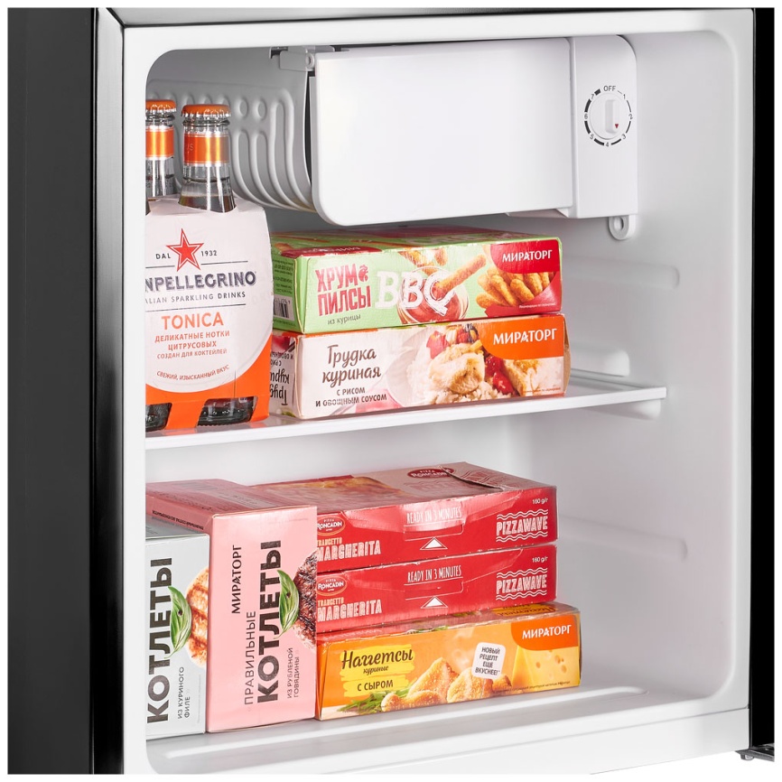 Мини-холодильник Maunfeld MFF50RB, черный фото 8