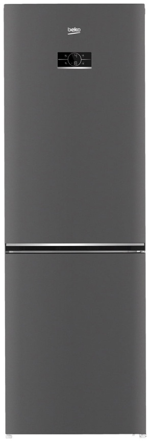 Двухкамерный холодильник Beko B3RCNK362HX No frost, серый металлик фото 3