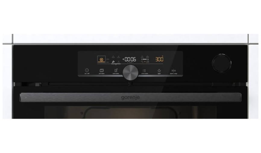 Электрический духовой шкаф Gorenje BPSA6747A08BG 59 см, 77 л, гриль и конвекция, черный фото 5