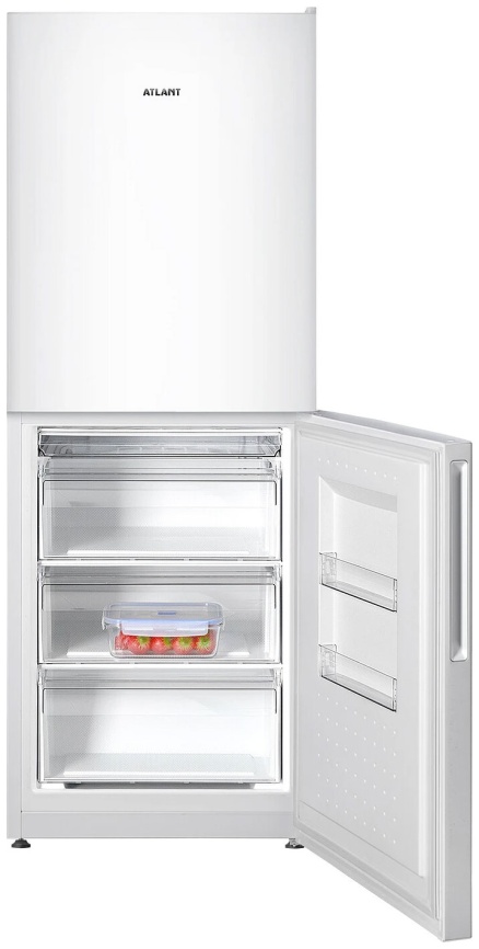 Двухкамерный холодильник Atlant ХМ 4610-101, объем 281 л, LED освещение, белый фото 5