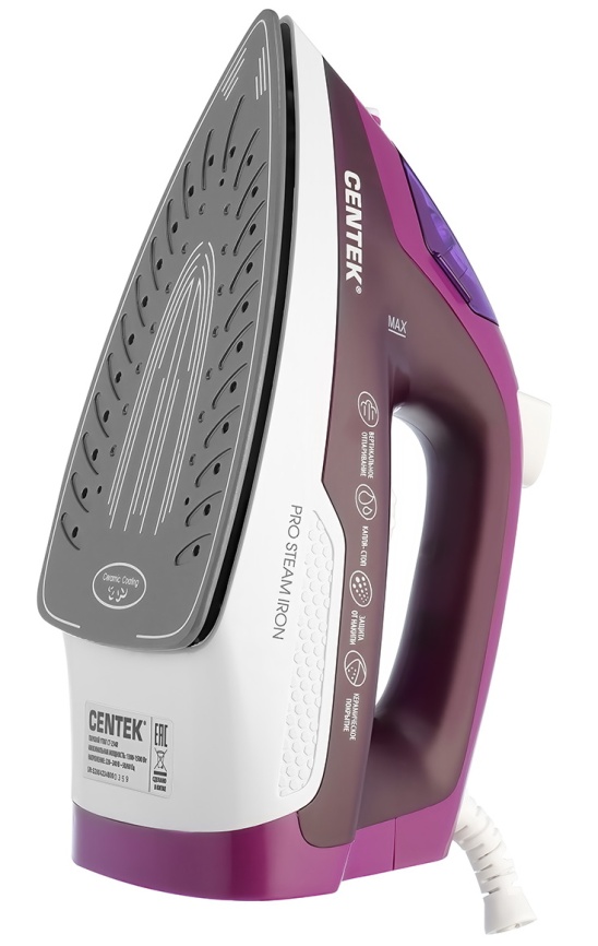 Утюг Centek CT-2348 VIOLET фото 3