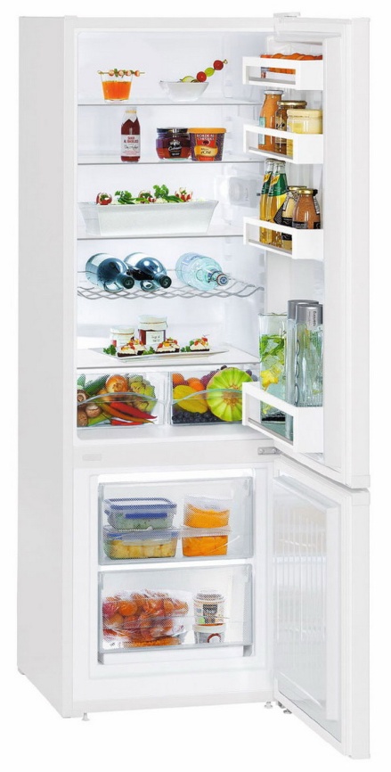 Двухкамерный холодильник Liebherr CUe 2831-26 001, белый фото 3