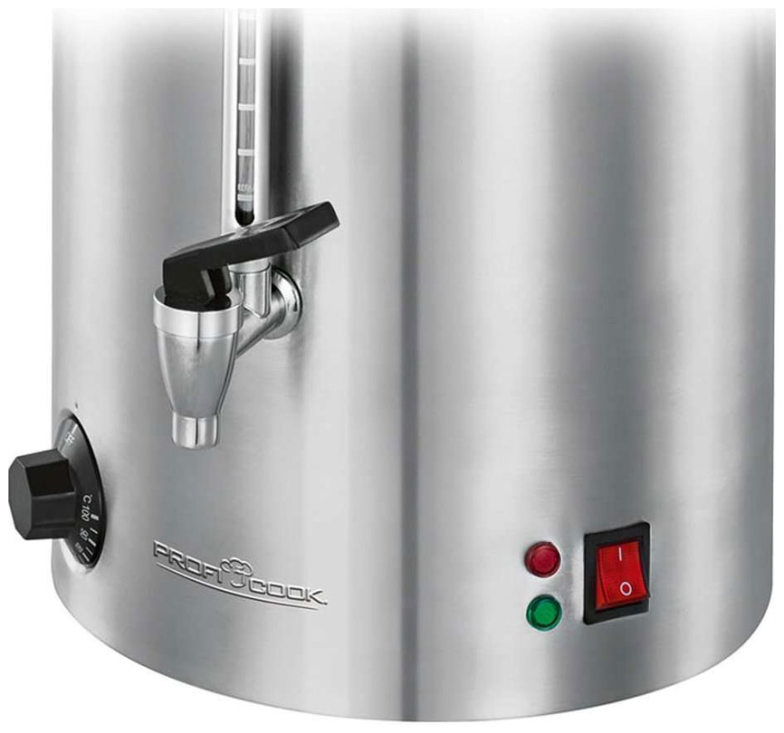 Термопот Profi Cook PC-HGA 1111 inox, нержавеющая сталь, 1500 Вт фото 3