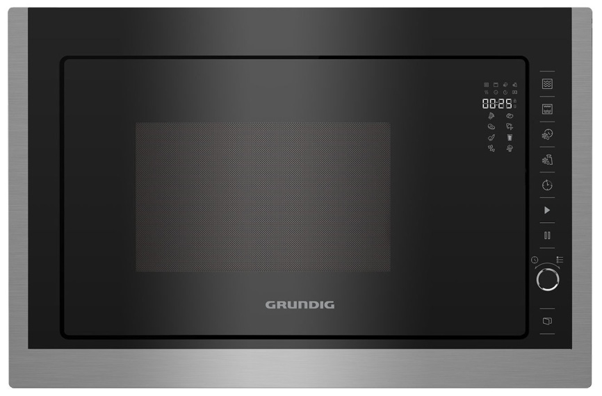 Встраиваемая микроволновая печь СВЧ Grundig GMI11311X, с подсветкой, гриль фото 1