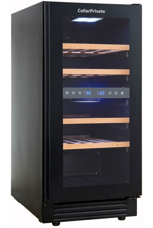 Встраиваемый винный шкаф Cellar Private CP027-2TBH фото 8