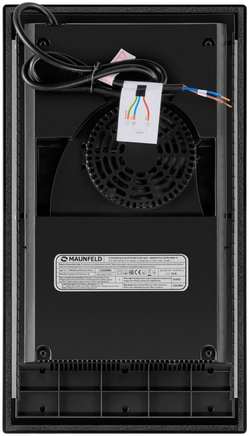 Электрическая варочная панель Maunfeld CVI292MBK2 29 см, 2 конфорки стеклокерамика, черный фото 5