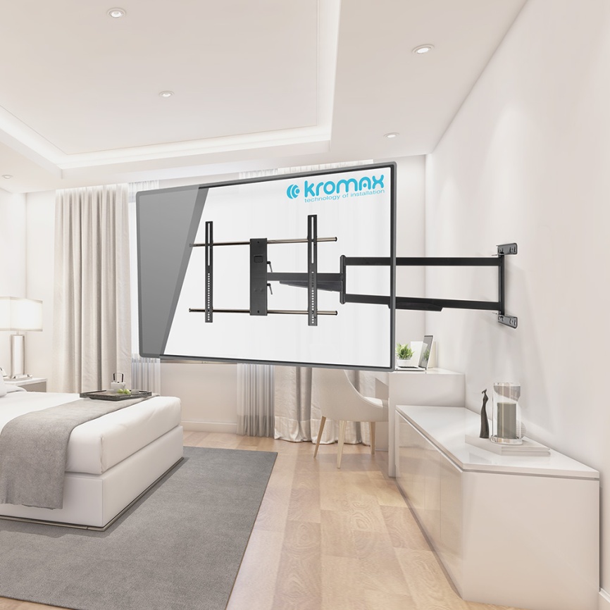 Кронштейн для LED/LCD телевизоров Kromax ATLANTIS-120 black фото 5