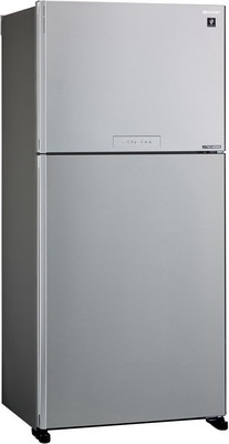 Двухкамерный холодильник Sharp SJ-XG 60 PMSL No frost, серебристый фото 1