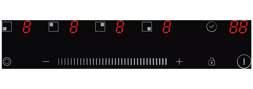 Электрическая варочная панель Candy CHXC64TDVB 58 см, 4 конфорки стеклокерамика, черный фото 8