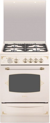 Газовая плита Gefest ПГ 6100-03 0279 60 см, 52 л, 4 конфорки, слоновая кость фото 1
