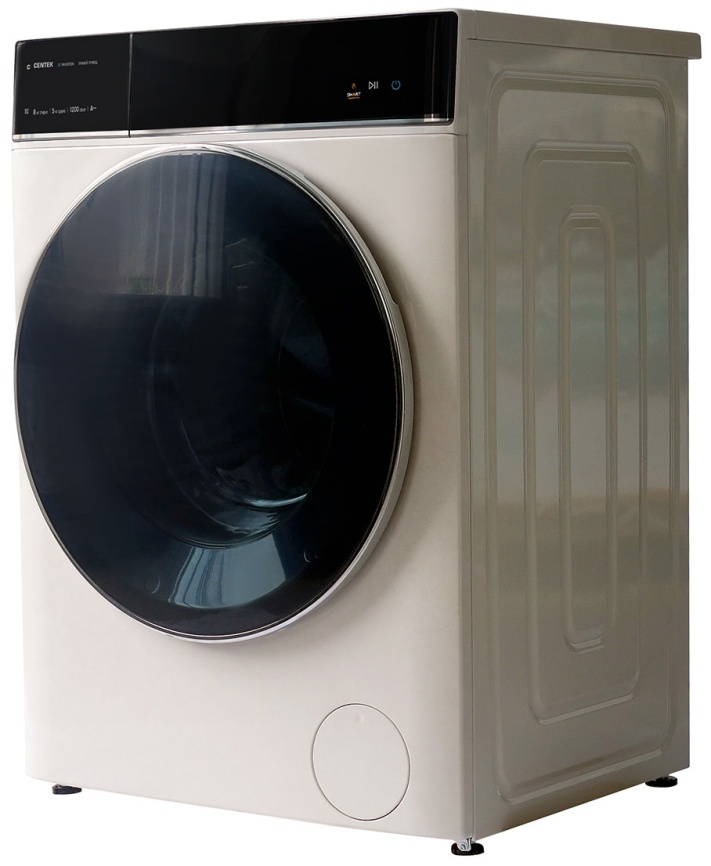 Стиральная машина с сушкой Centek CT-1968 автомат 8 кг, бежевый фото 2
