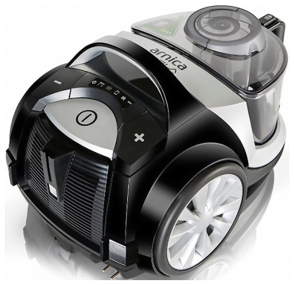 Пылесос напольный Arnica Tesla Premium с циклонным фильтром, серебристый фото 5