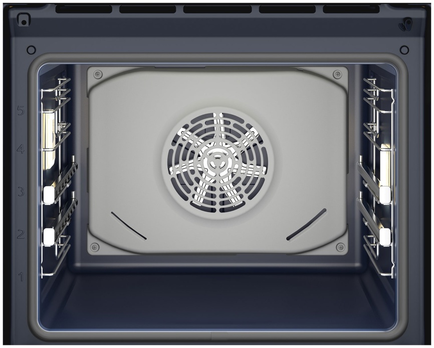 Электрический духовой шкаф Grundig GEBM19301BC 59 см, 71 л, гриль и конвекция, черный фото 2