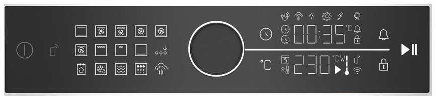 Электрический духовой шкаф Beko BBIM12400XCS 59 см, 72 л гриль конвекция, серебристый фото 2