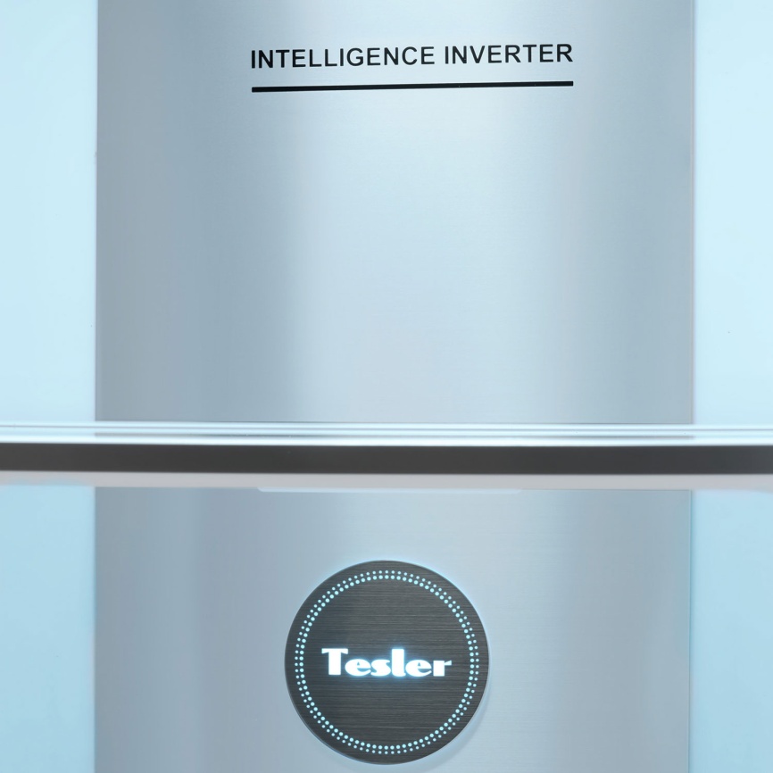 Холодильник Side-by-Side Tesler RSD-537BI SPARKLING WHITE No frost, белый фото 16