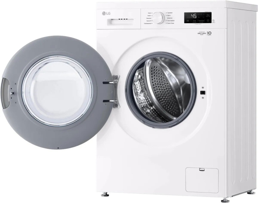 Стиральная машина LG F2Y1NS3W автомат 6 кг, белый фото 2