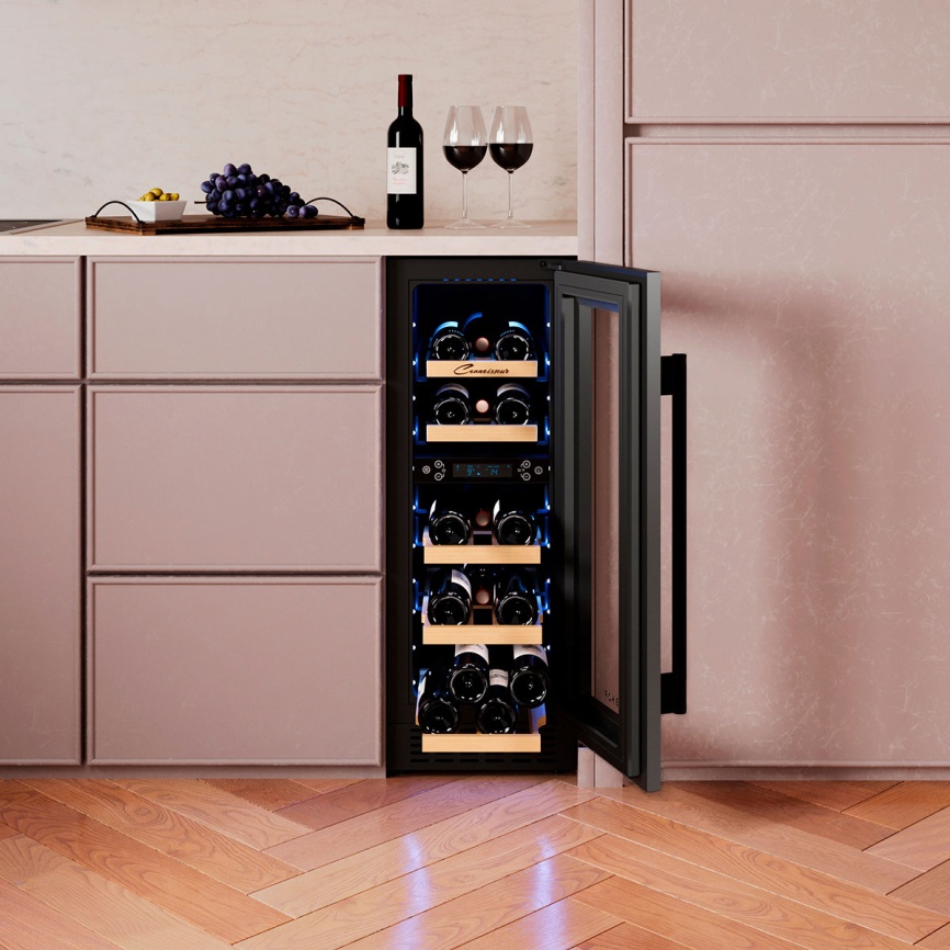 Встраиваемый винный шкаф Libhof CXD-16 Black фото 19