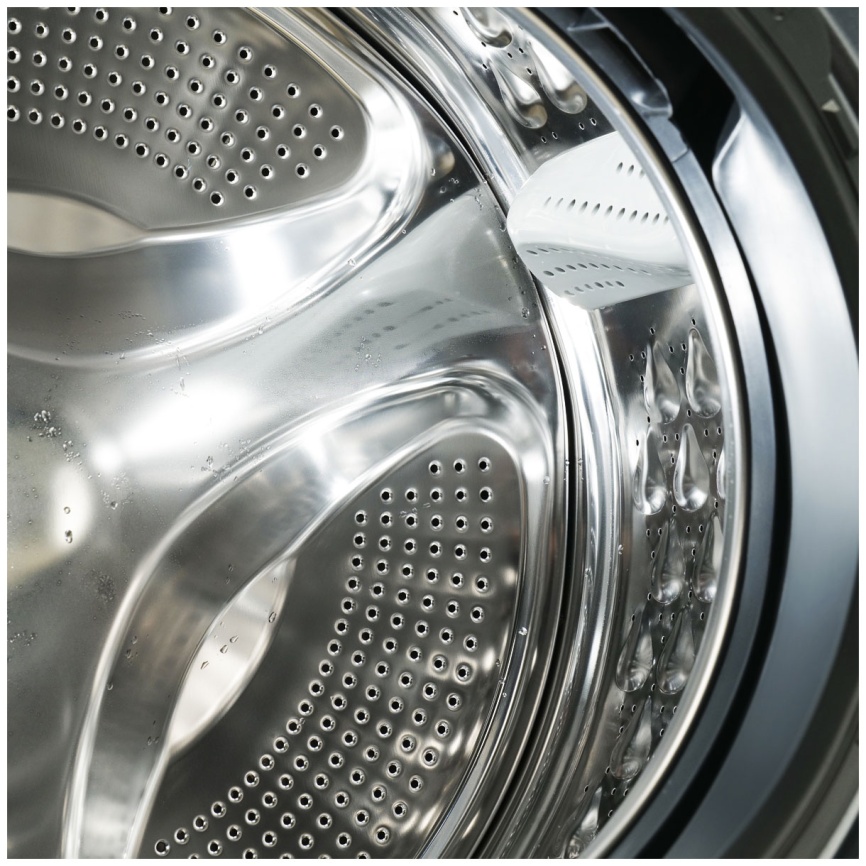 Стиральная машина с сушкой Centek CT-1954 автомат 8 кг, черный фото 5