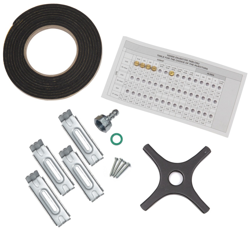 Газовая варочная панель Zigmund & Shtain G 14.7 S 69 см, 5 конфорок электроподжиг, серебристый фото 4