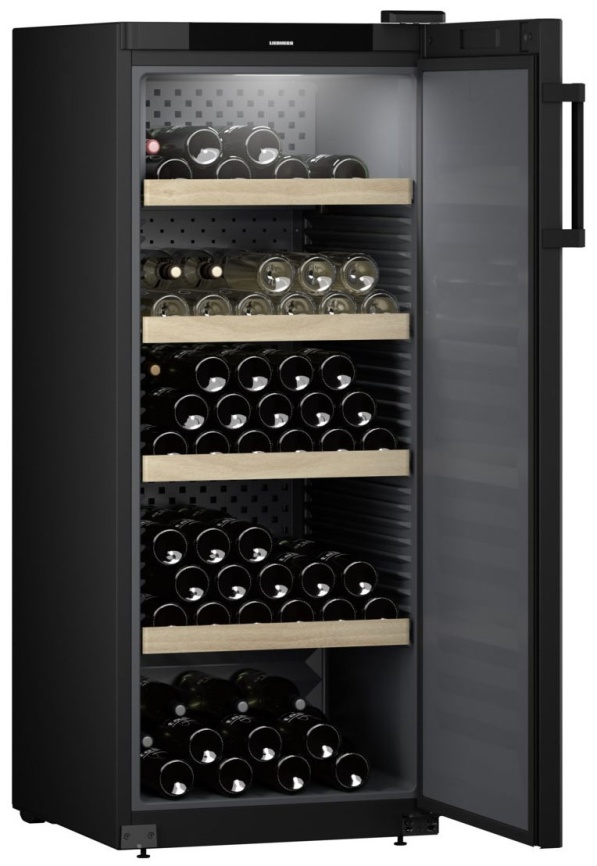 Винный шкаф Liebherr WSbl 4601-20 001 черный фото 2