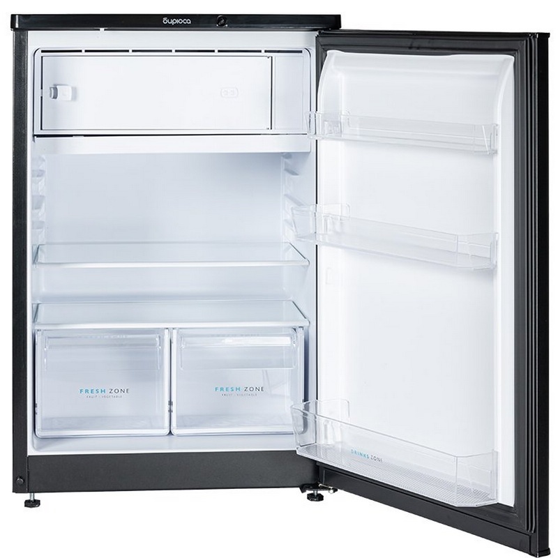 Однокамерный холодильник Бирюса B508, черный фото 3