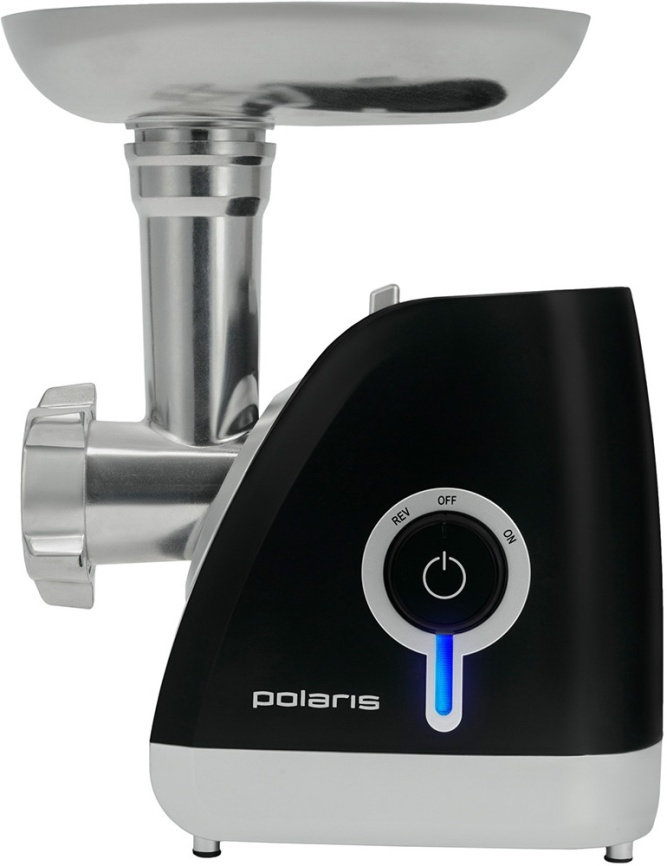Мясорубка Polaris PMG 2027L, овощерезка, мощность 2000 Вт, реверс фото 5