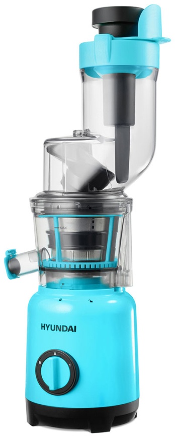 Соковыжималка шнековая Hyundai HY-JS6534, светло-синий фото 1
