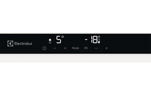 Встраиваемый двухкамерный холодильник Electrolux LNS6TE19S No frost, белый фото 2