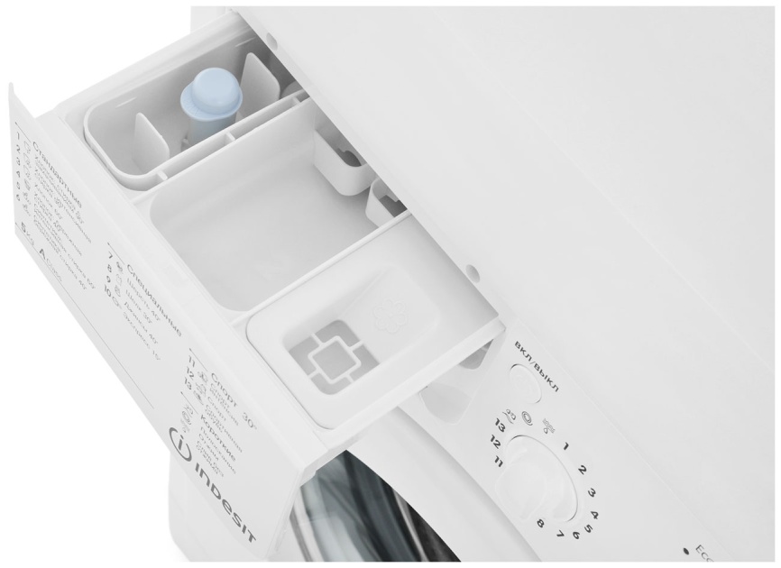 Стиральная машина Indesit Стиральная машина Indesit IWSB 5105 автомат 5 кг, 60 см, белый фото 7