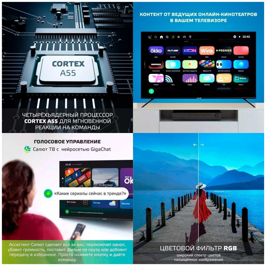 Телевизор Skyline 43LST6385 фото 5