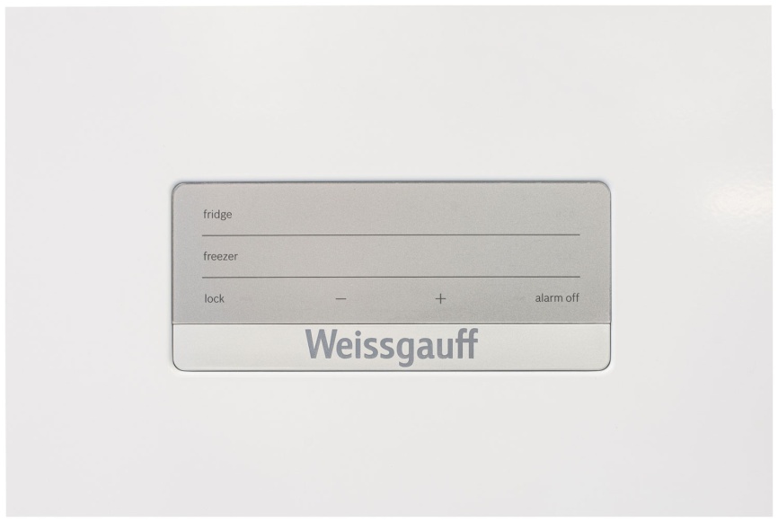 Двухкамерный холодильник Weissgauff CBN2WC2W2 фото 5