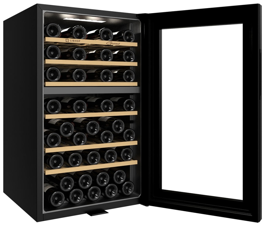Винный шкаф Libhof GMD-54 black фото 4
